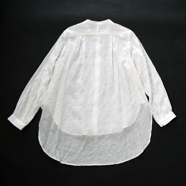 kijinokanosei シャツ　“斜陽-shayou-”　White　送料無料