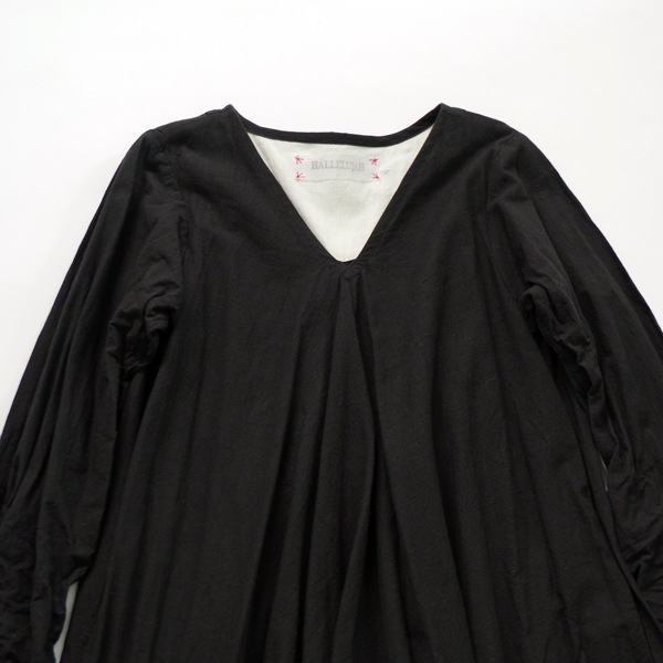 HALLELUJAH　ハレルヤ　小間使いローブ　Coal Black　送料無料