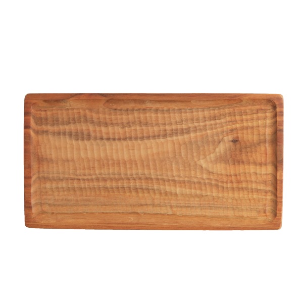 小沢賢一 くるみの木のトレー　15×28cm　M