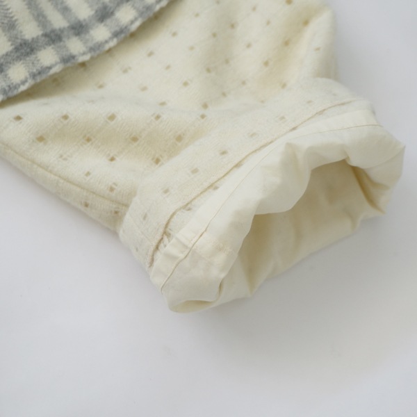 kijinokanosei  タックパンツ 　hokui35　White