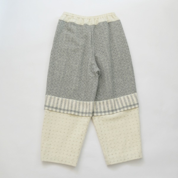 kijinokanosei  タックパンツ 　hokui35　White