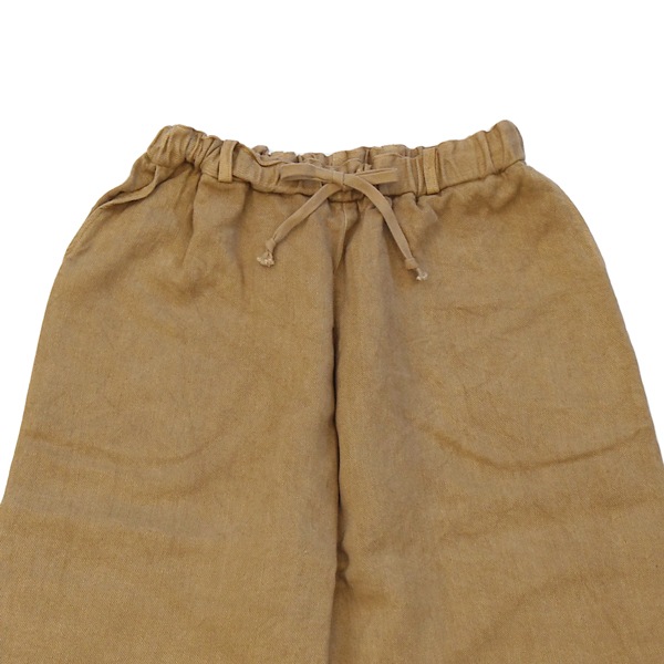 MITTAN　PT-84C　綾織大麻パンツ2（草木染）胡桃　送料無料　