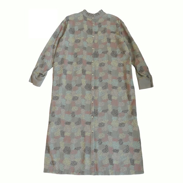 kijinokanosei ロングドレス“羊雲hitsujigumo”Gray　送料無料