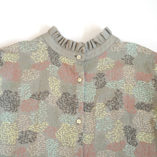 kijinokanosei ロングドレス“羊雲hitsujigumo”Gray　送料無料