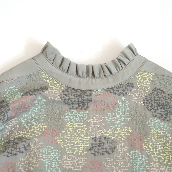 kijinokanosei ロングドレス“羊雲hitsujigumo”Gray　送料無料