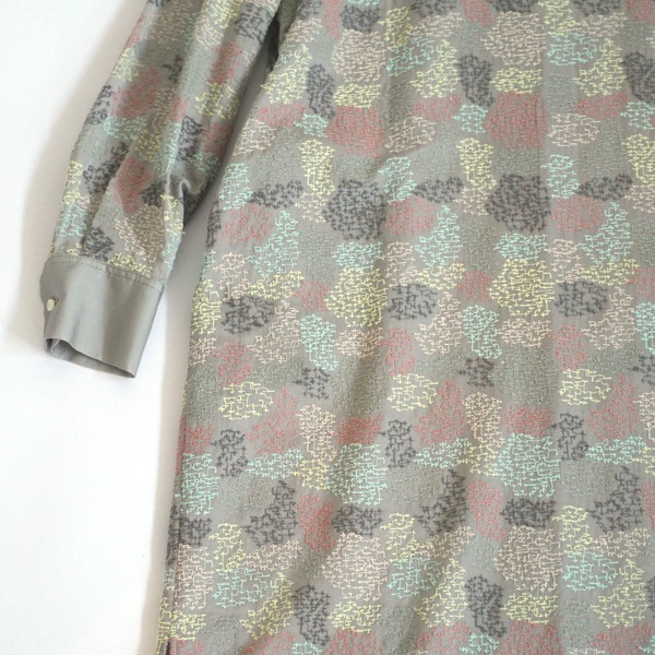 kijinokanosei ロングドレス“羊雲hitsujigumo”Gray　送料無料