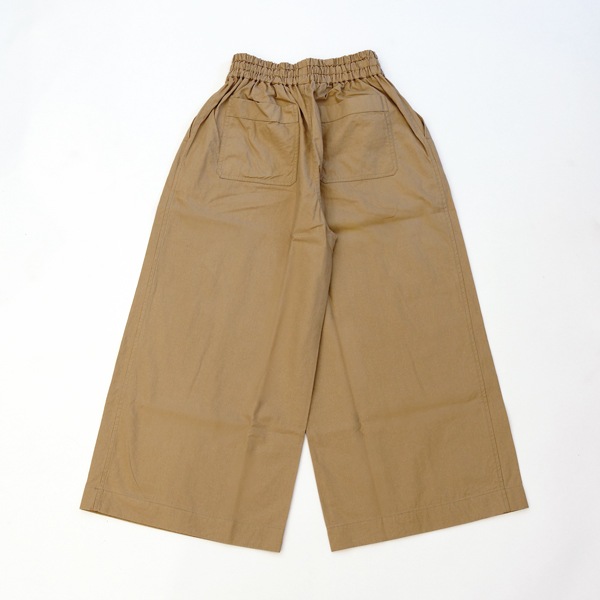 MITTAN　PT-103  大麻綿ウェザーワイドパンツ　薄茶　送料無料　