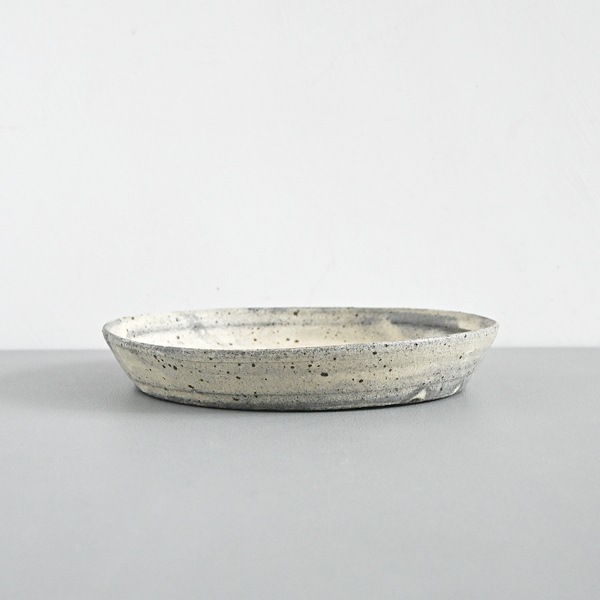 清水しおり｜7寸ドラ皿　Model・A　約 φ21.5cm