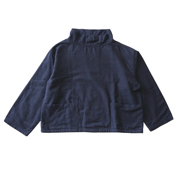 MITTAN プルオーバー MITTAN 毛綿三重織プルオーバー 紺がさね 送料無料 SH-111