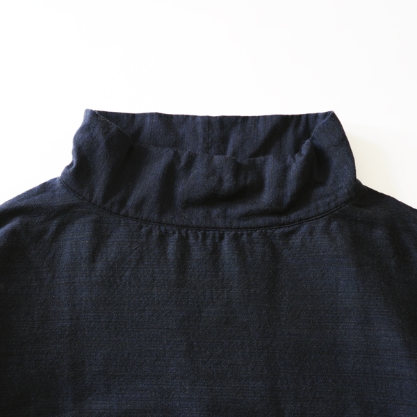 MITTAN プルオーバー MITTAN 毛綿三重織プルオーバー 紺がさね 送料無料 SH-111