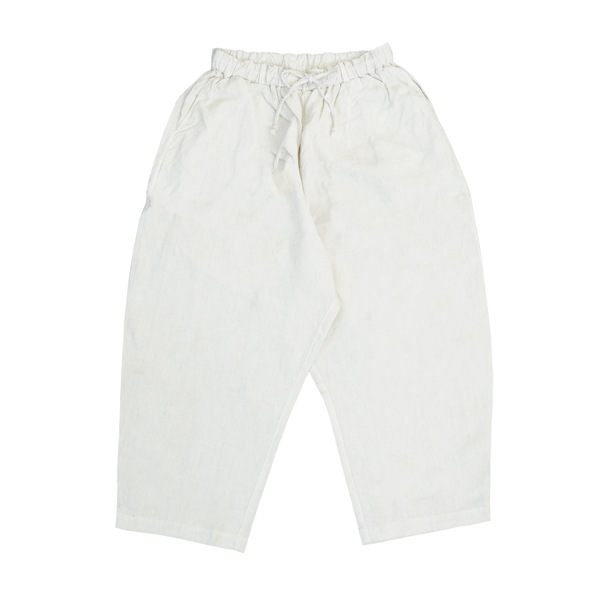 MITTAN　PT-117B　大麻パンツ　高密度　ベンガラ白　送料無料