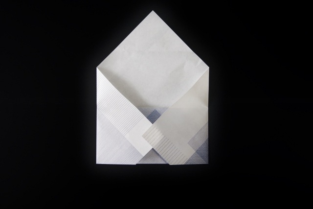 素描家しゅんしゅん　線のつつみ　Envelope type