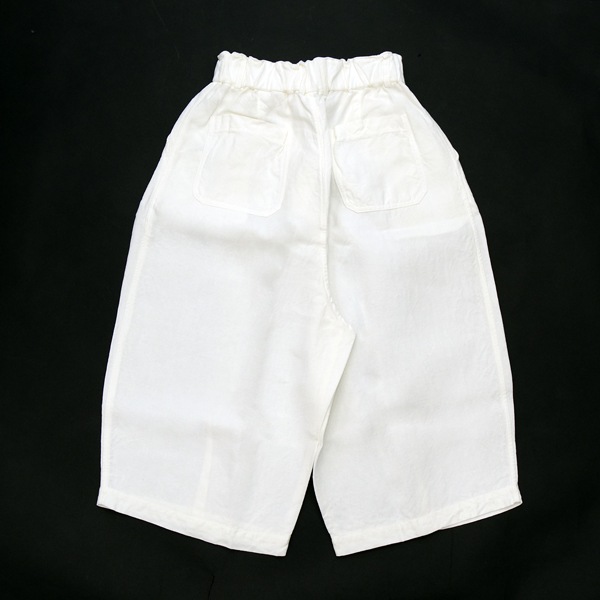 MITTAN ｜起毛大麻ワイドパンツ(PT-138) ｜ 白