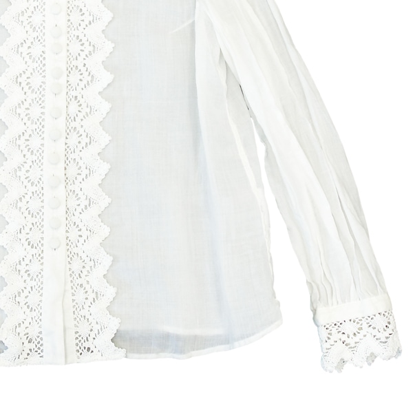 HALLELUJAH　ハレルヤ　レースブラウス　Off White　　送料無料