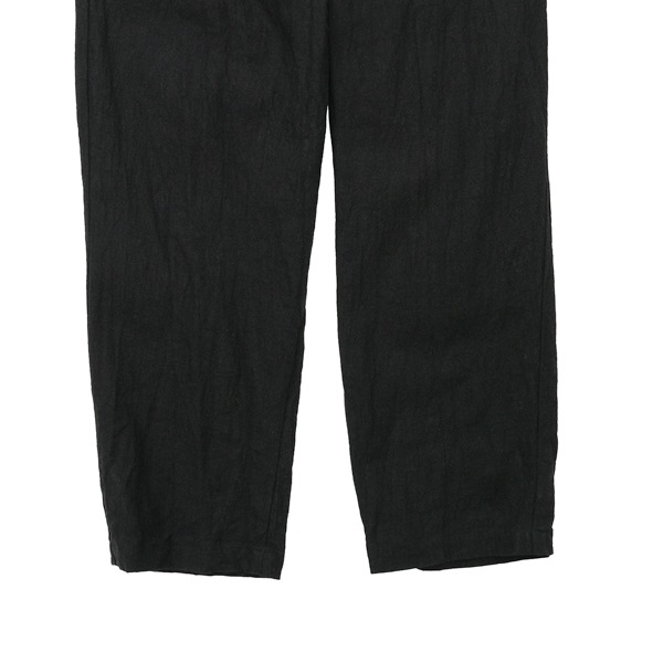 the last flower of the afternoon｜記憶のしるし　Poet suspender trousers［Black（黒）］　