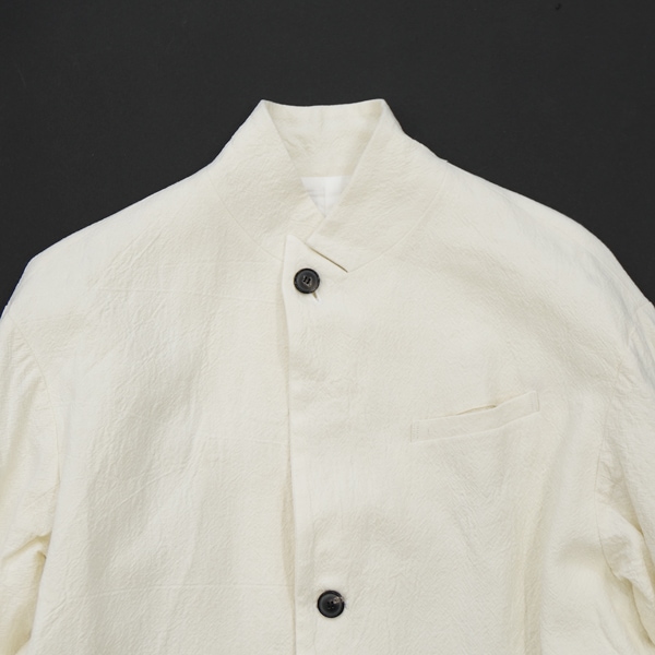 the last flower of the afternoon｜記憶のしるし　Poet jacket　［ecru（生成）］　