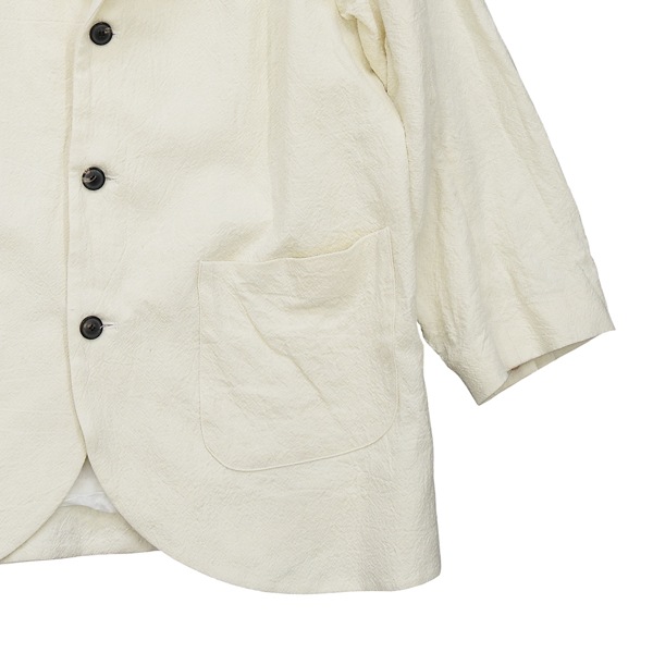 the last flower of the afternoon｜記憶のしるし　Poet jacket　［ecru（生成）］　