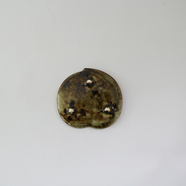 日高直子　小桃皿　D　　8.5×7ｃｍ