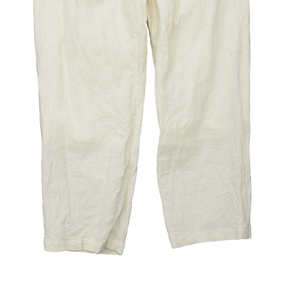 the last flower of the afternoon｜記憶のしるし　Poet suspender trousers［ecru（生成）］　