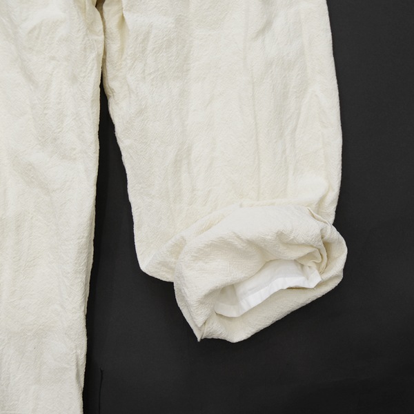the last flower of the afternoon｜記憶のしるし　Poet suspender trousers［ecru（生成）］　