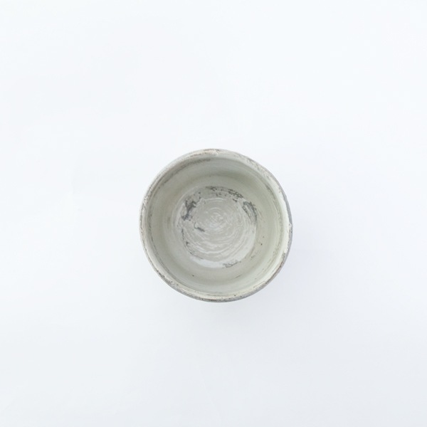 馬場勝文　刷毛目　しのぎ切立カップ　H7ｃｍ