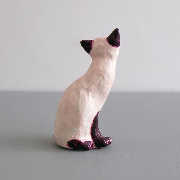 福田十糸子　シャム猫　