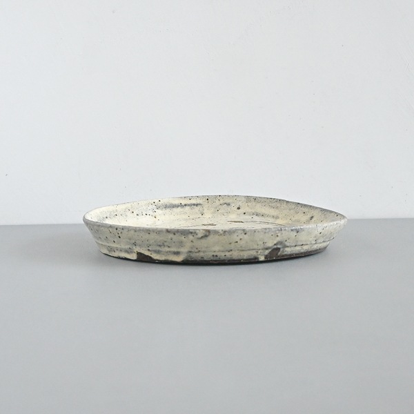 清水しおり｜7寸ドラ皿　Model・I　約 φ21.5cm