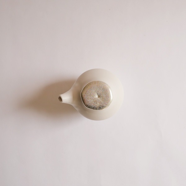 馬場勝文　白釉しょう油差　model F