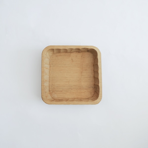 大矢拓郎 欅拭き漆丸盆 大矢拓郎 我谷盆 model2