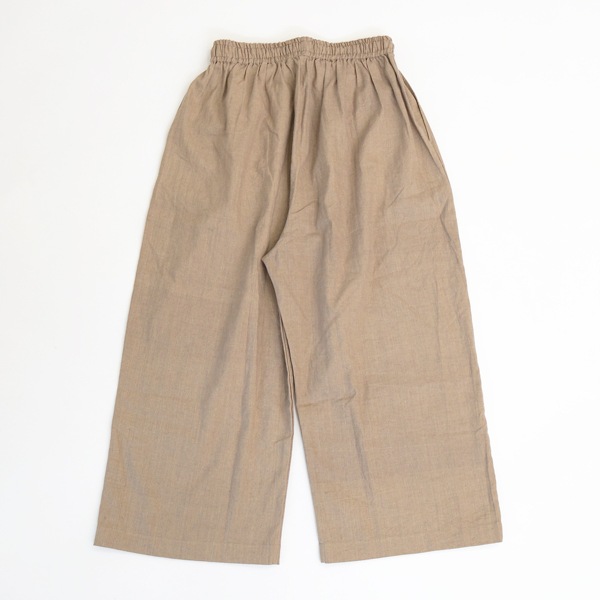 GUPTIHA　HAND SPAN COTTON LINEN　Easy pants　Flax Beige　送料無料