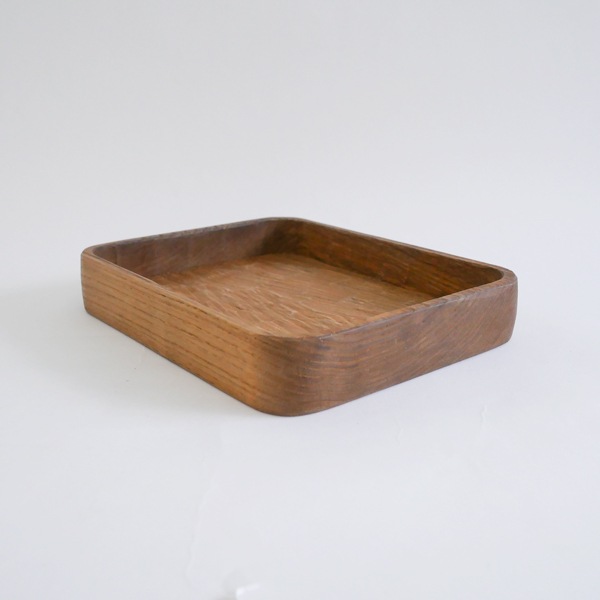 大矢拓郎 欅拭き漆丸盆 大矢拓郎 我谷盆 小 NO.D 13cm