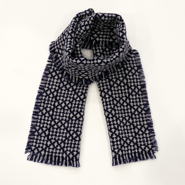 kijinokanosei ストール　“夜空-yozora-”　NAVY　送料無料