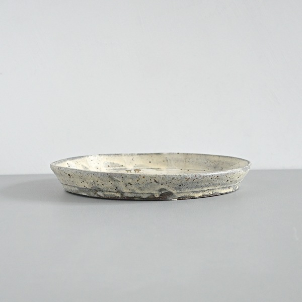 清水しおり｜8寸ドラ皿　Model・D　約 φ24.5cm