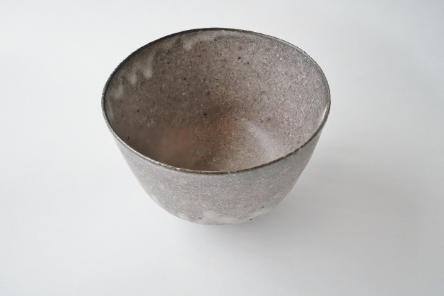 _田志保　チタン釉小丼φ11.5ｃｍ