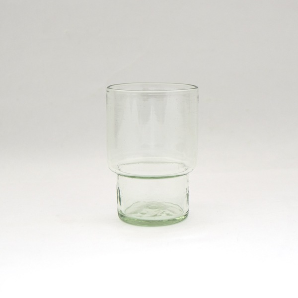 翁再生硝子工房　重なっちゃうコップ