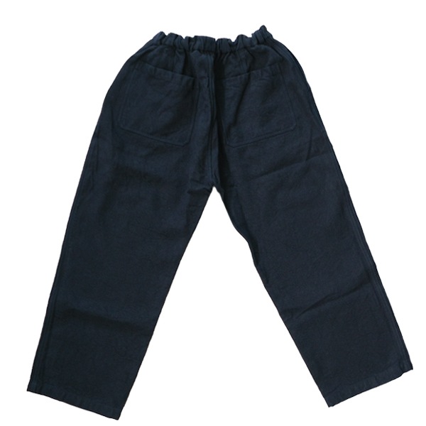MITTAN　PT-92  亜麻苧麻ワイドパンツ　濃紺　送料無料