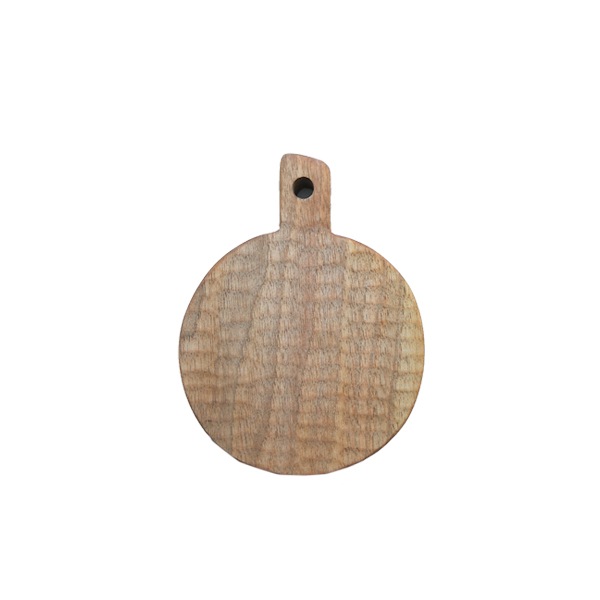 小沢賢一　カッティングボードミニ丸・彫　Φ9cｍ　KBM24