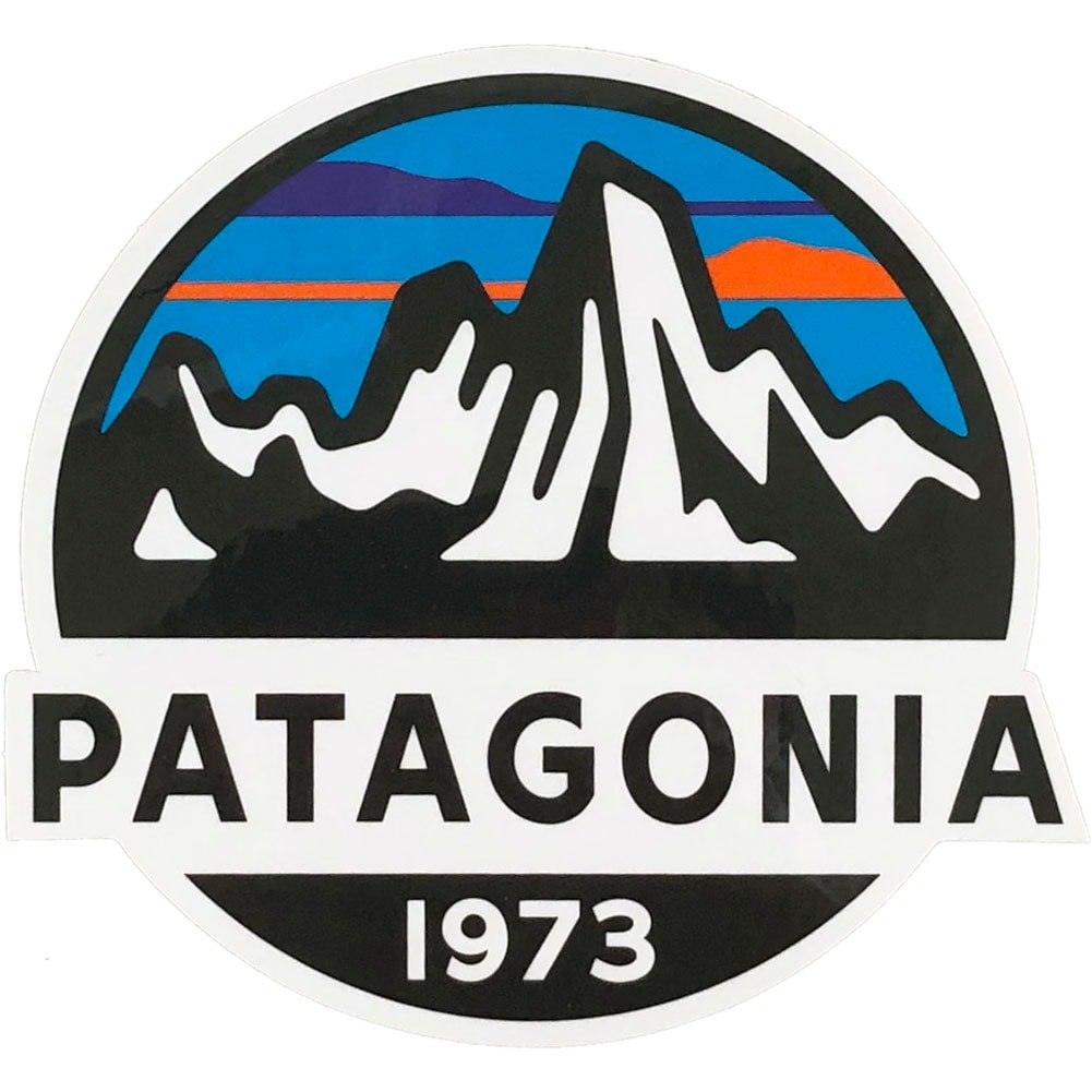 パタゴニア-patagonia フィッツロイスコープステッカーならアシーズ