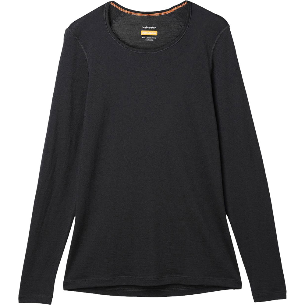 アイスブレーカー-icebreaker 200オアシスロングスリーブクルー女性