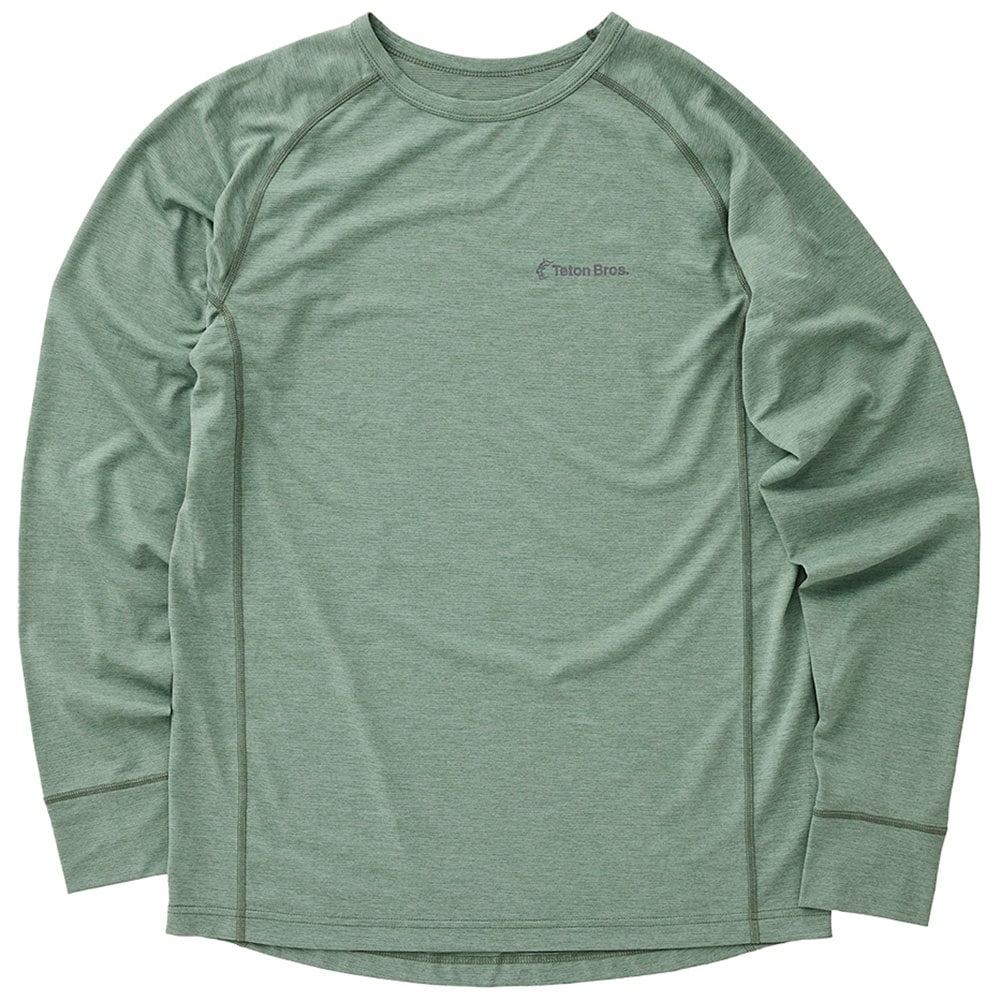 ティートンブロス－TetonBros． ベイパーロングスリーブ男性用なら