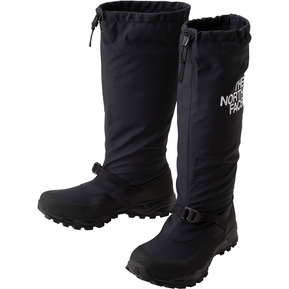 【美品】THE NORTH FACE レインブーツ 23cm ブラック 防水 ザ・ノース・フェイス-THE NORTH FACE TNFロングレインブーツ