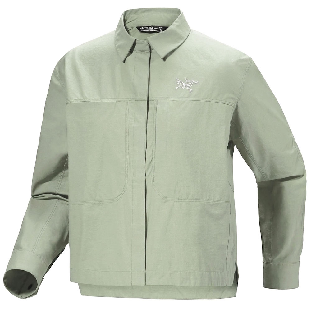 アークテリクス-ARCTERYX クラーキアSLコットンオーバーシャツ女性用