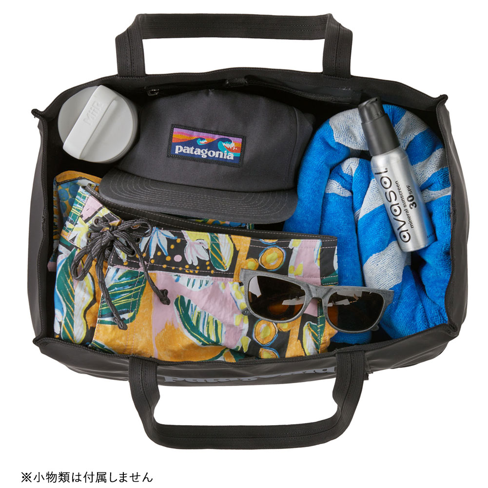人気メーカー・ブランド パタゴニア-patagonia ブラックホールトート25Lならアシーズ 旅行かばん・小分けバッグ