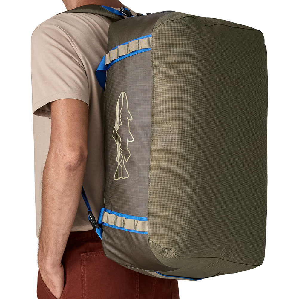 パタゴニア-patagonia ブラックホールダッフル55Lなら
