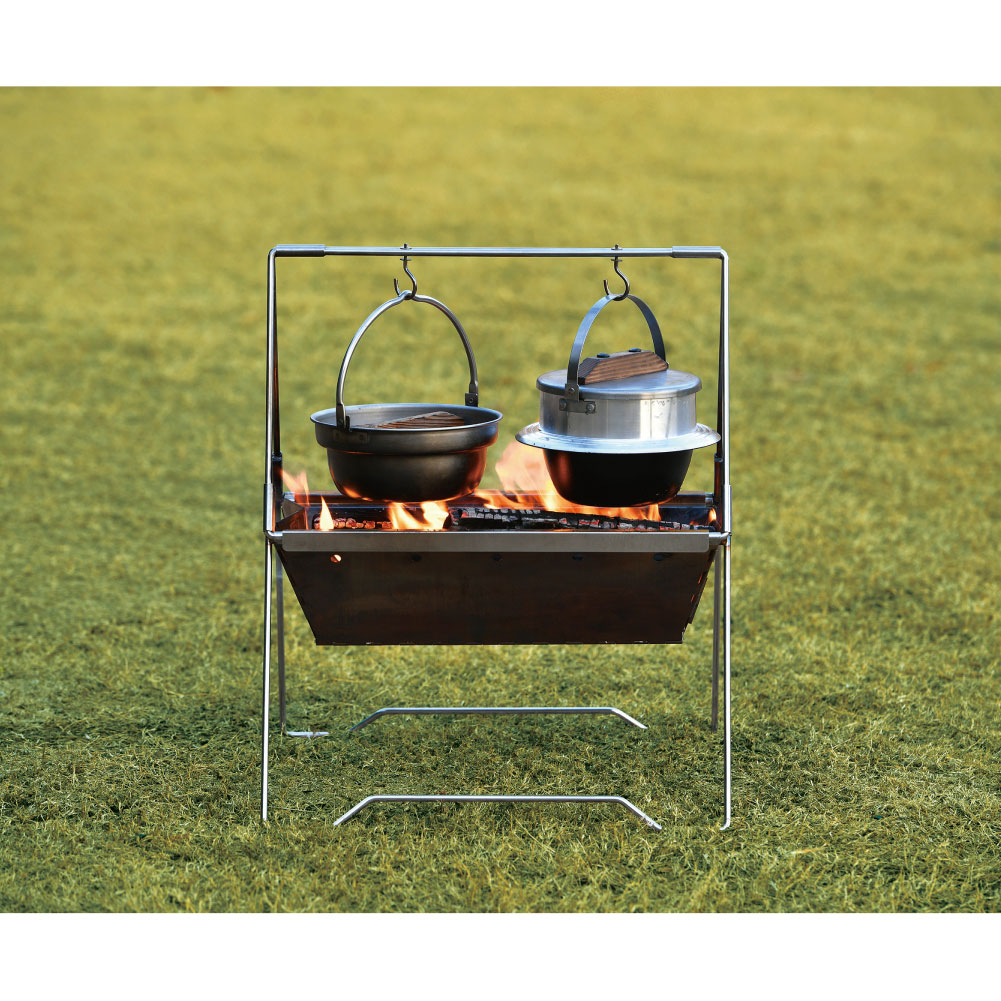 ユニフレーム-UNIFLAME 焚き火ベースsoloならアシーズブリッジが