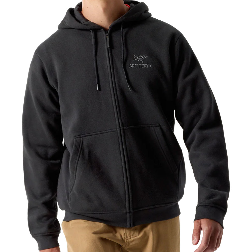 アークテリクス-ARCTERYX エンブレムフリースフルジップフーディ男性用