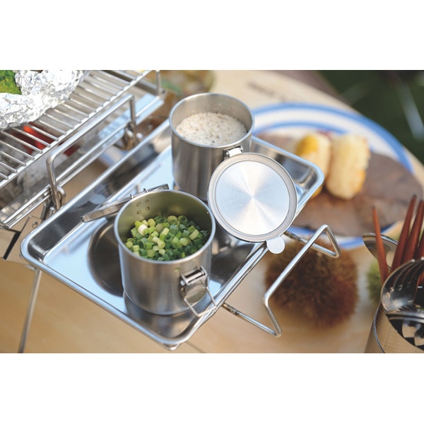 UNIFLAME ユニセラミニ サイドトレー付き UNIFLAME ユニセラミニ サイドトレー付き UNIFLAME ユニセラミニ