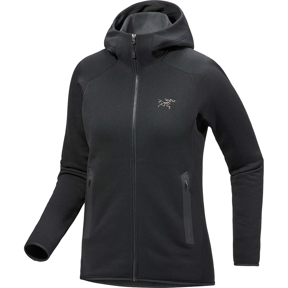 アークテリクス　カイヤナイト　フーディー　フリース　ブラック　レディース アークテリクス-ARCTERYX カイヤナイトフーディ女性用ならアシーズ