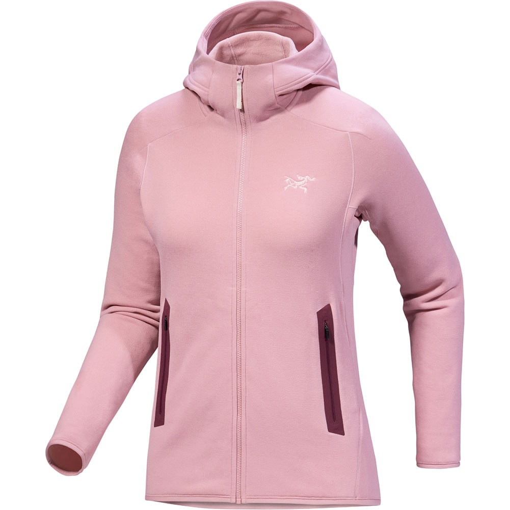 アークテリクス レディース フーディー ブラウン×ピンク 切り替えデザイン ARC'TERYX/Proton Hoody Women's｜Daytona Park(FREAK'S STORE公式通販) ウォーキング・ランニングウェア