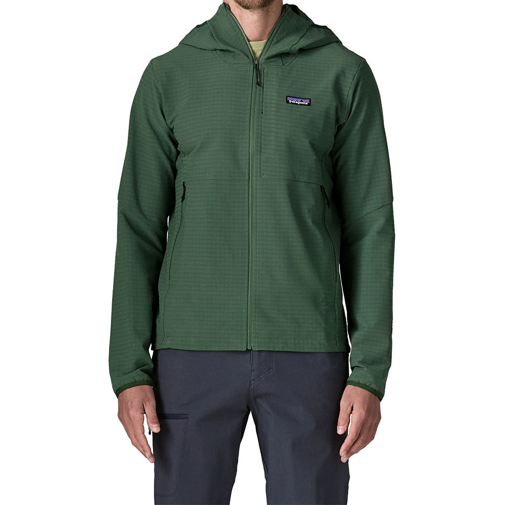 パタゴニア-patagonia R1テックフェイスフーディ男性用ならアシーズ
